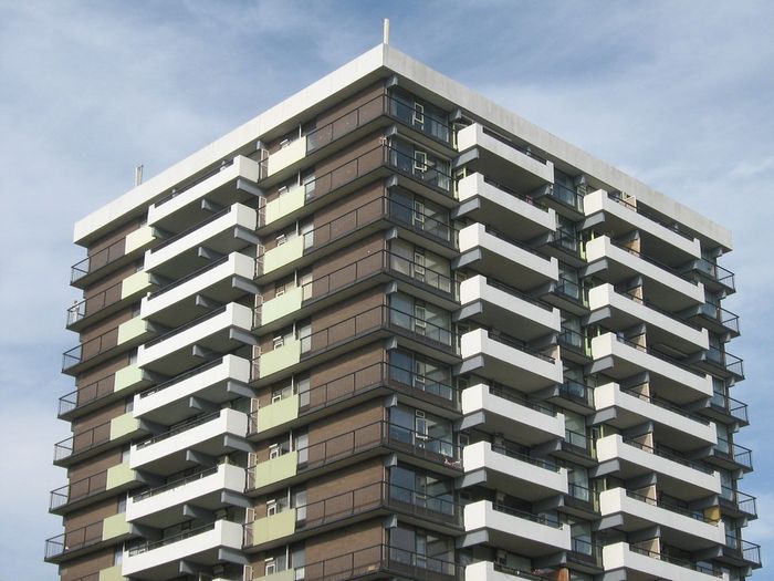 Residential high-rise housing society building